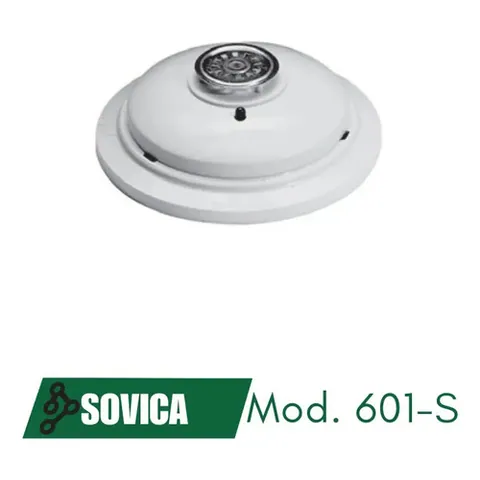 Detector Térmico Para Central De Incendios Mod. 601 Sovica