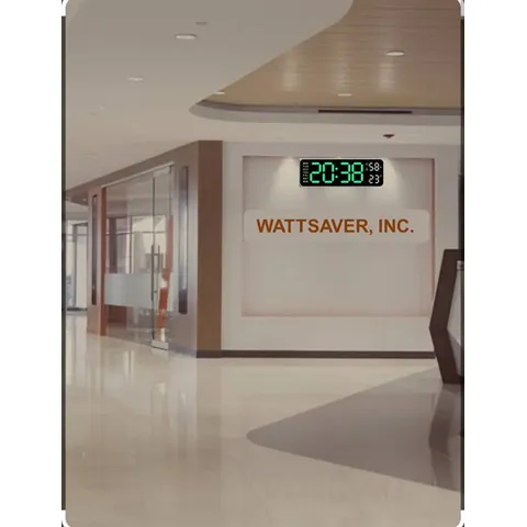 Reloj Digital Oficinas,bancos,tiendas,fabricas,hogar Etc *