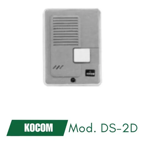 Kocom Portero Puesto Externo De 1 Pulsado Ds-2d