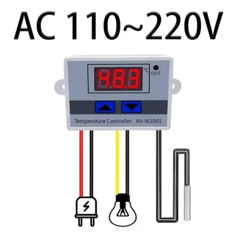 Controlador Temperatura Digital Full Gauge Tc1 110/220v*