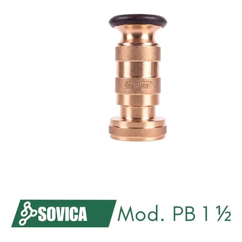 Pitón De Bronce Para Manguera Contra Incendio 112