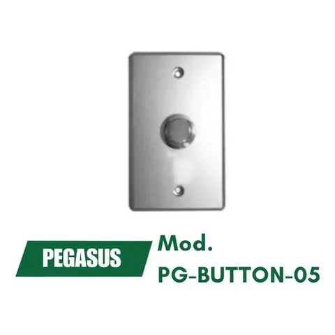 Pulsador De Apertura De Puerta, Pg-button-05 Gris
