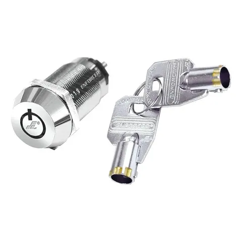 Cerradura Tubular Mini Con 2 Llaves Agua