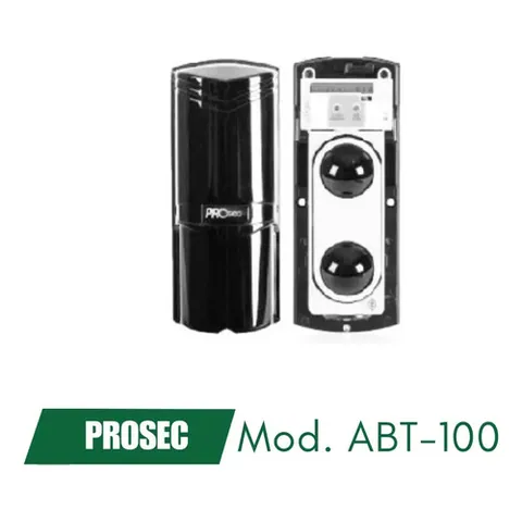 Barrera Fotoeléctrica Prosec Abt-100, Código B063 Negro