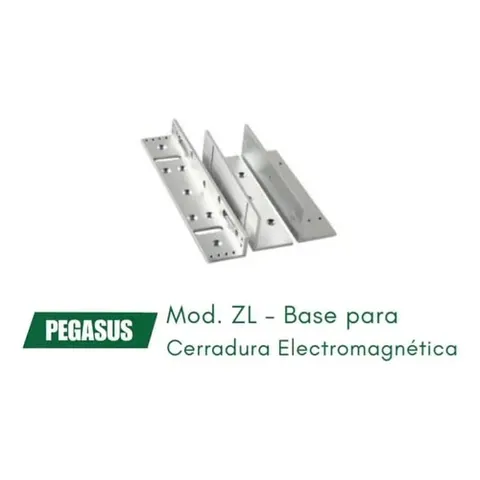 Base Z L Para Cerraduras Electromagneticas De 250/500 Kgrs.