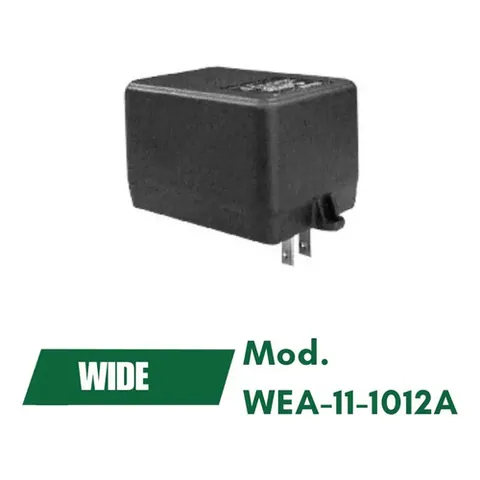 Transformador De 12 Voltios Ac, 1 Amp. 15 Watts Negro