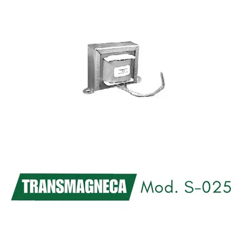 Transformador De 16 Voltios Ac-25 Va. Gris