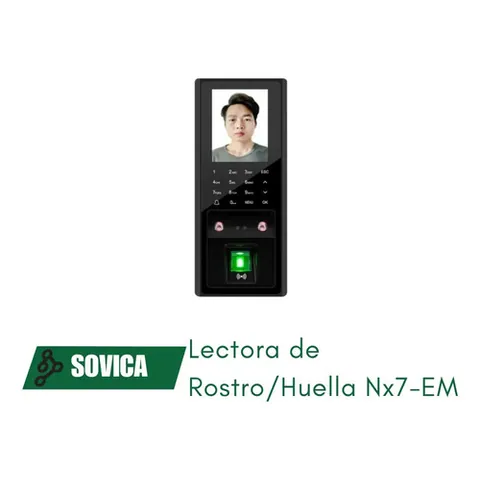 Lectora De Rostro/huella Nx7-em Negro