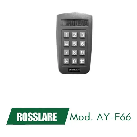 Ay-f66 Lectora Con Teclado Rosslare