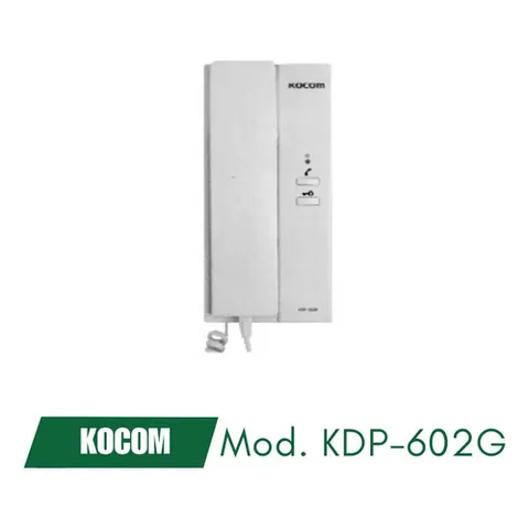 Intercomunicador Kocom Compatible Con Video Portero:kcv-354m Blanco
