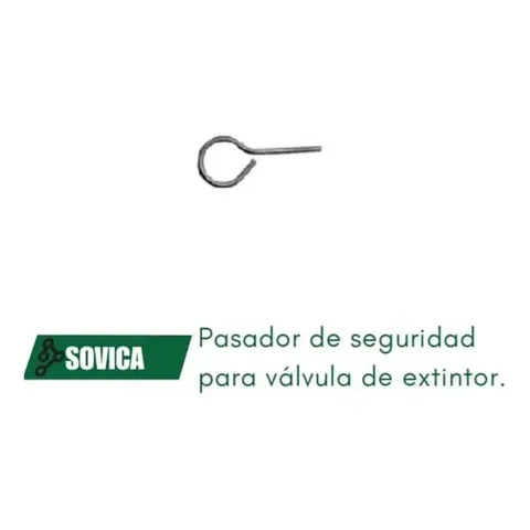 Pasador De Seguridad Para Válvula De Extintor.