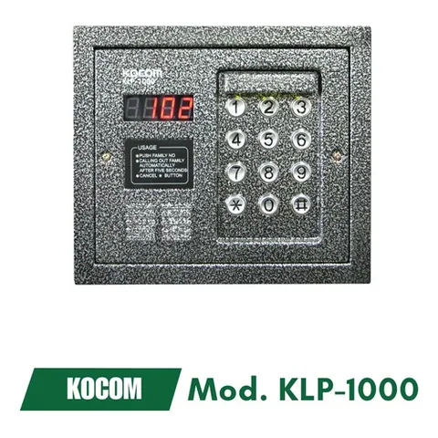 Central Intercomunicador Kocom K L P 1000 Negro