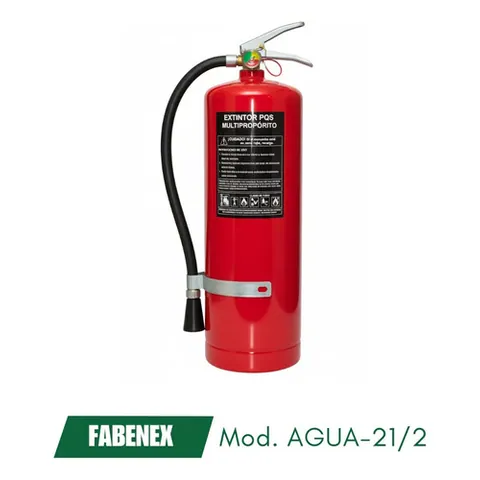 Extintor De Agua 2,5 Galones Tipo A. (color Rojo)