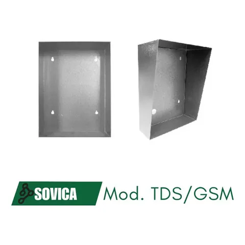 Caja Metálica De Acero Inoxidable Para Sobreponer,(interior Gris