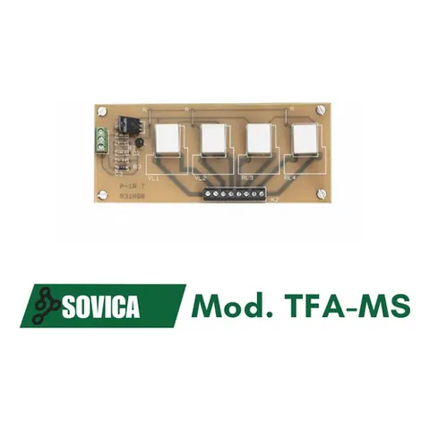 Tarjeta Para Funciones Auxiliares 24v Tfa-ms Sovica