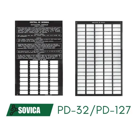 Placa De Distribución De 33 A 127 Zonas Pd-127