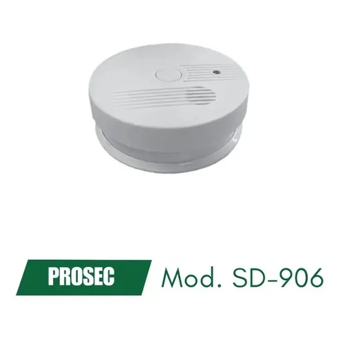 Detector De Humo-fotoeléctrico Sd-906 Prosec Blanco