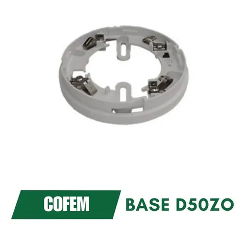 Base De Bajo Perfil Para Detectores D50 Z0 Cofem