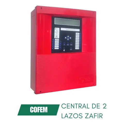 Central De Incendio De 2 Lazos Zafir Gris