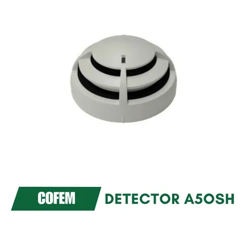 Sensor De Humo Y De Temperatura De Bajo Perfil, A50sh Cofem