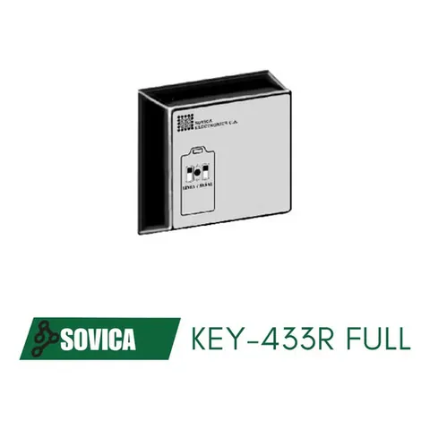 Control Remoto Sovica Key-433r Full 1 Unidad Gris