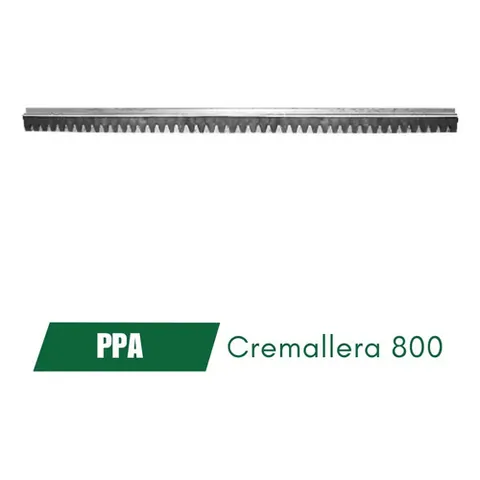 Cremallera 800, Ppa, Largo: 1,58 Metros Negro