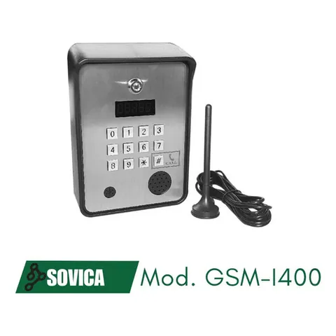 Intercomunicador Gsm-i400 Gris