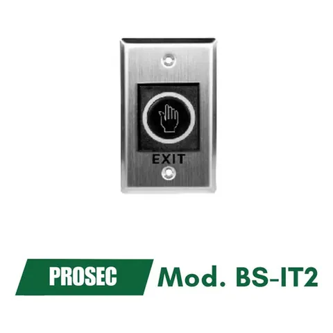 Botón Táctil Prosec Bs-it2 Acero Inoxidable