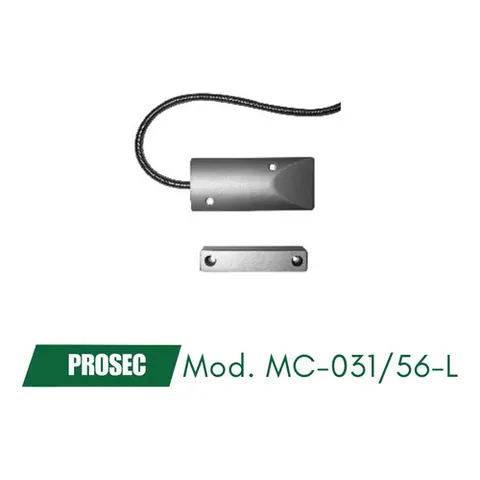 Contacto Magnético Para Puerta Santa María. Mc-031 / 56- L Negro