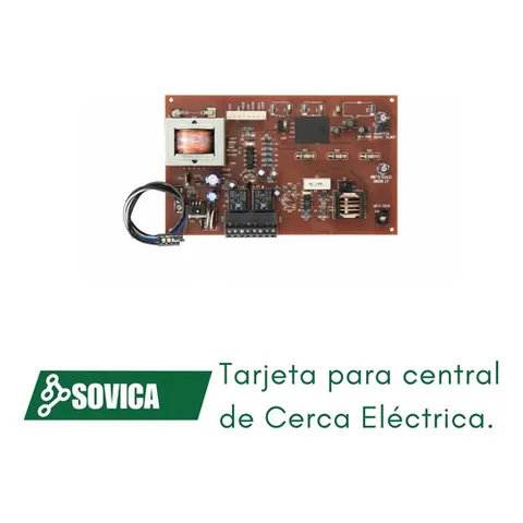 Tarjeta Para Central De Cerca Eléctrica.