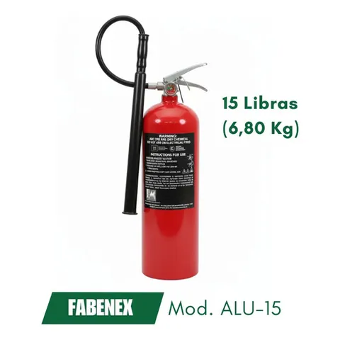 Extintor Fabenex Alu-15 Co2 15 Lb Tradicional