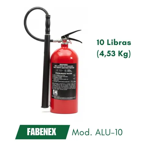 Extintor Fabenex Alu-10 Co2 Tradicional 10 Lb