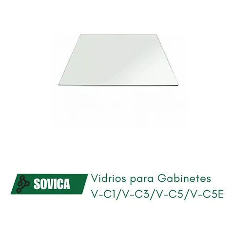 Vidrio Para Gabinete Modelo: C1. V-c3 , V-c5, V-c5e Cristal