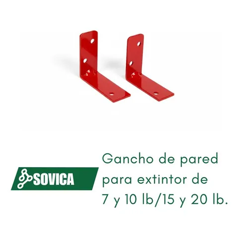Ganchos 0 Base De Pared Para Extintores Contra Incendio