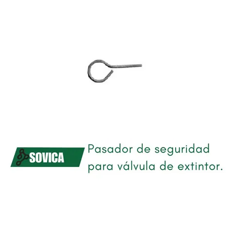 Pasador De Seguridad Para Válvula De Extintor.