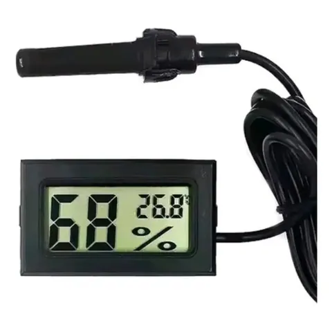 Higrómetro Medidor De Humedad Y Temperatura. Encubadoras *