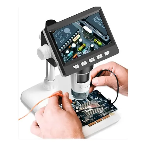 Microscopio Digital 1000x Lcd 4.3  Hd + Batería Recargable *